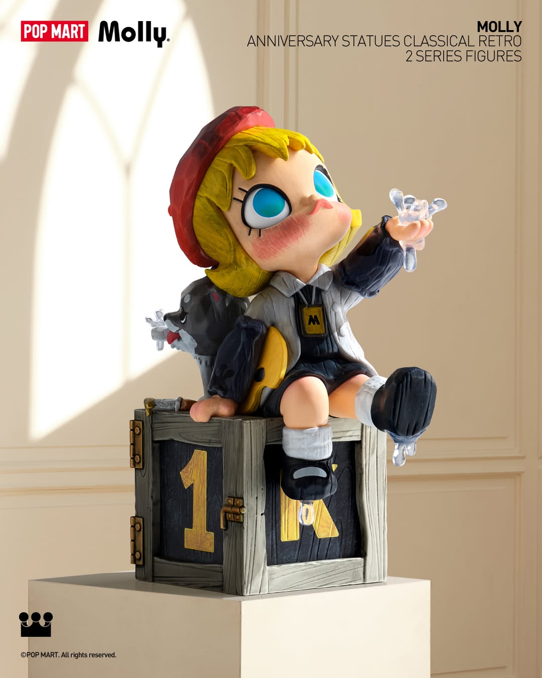 MOLLY Anniversary Statues Classical Retro 2 Series Figures