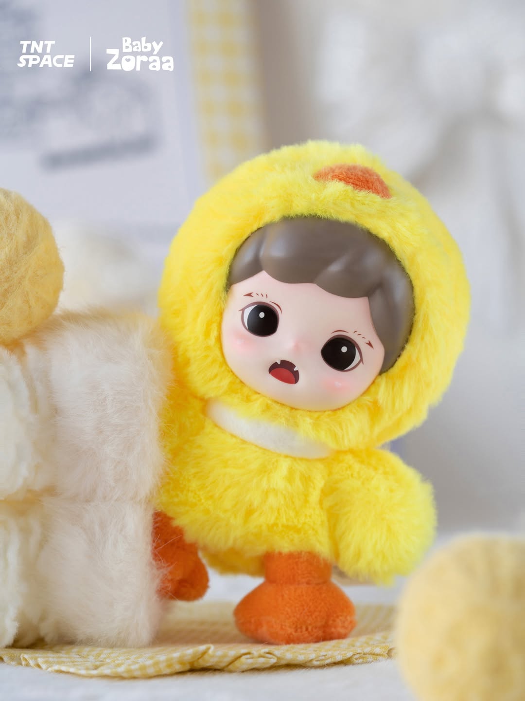 Zoraa Fluffy Cabin Series Viny Plush Doll Blind Box Series