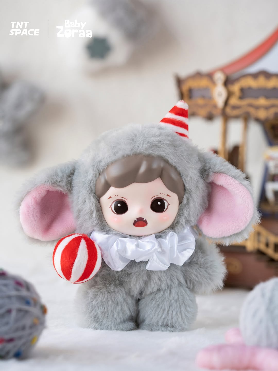 Zoraa Fluffy Cabin Series Viny Plush Doll Blind Box Series