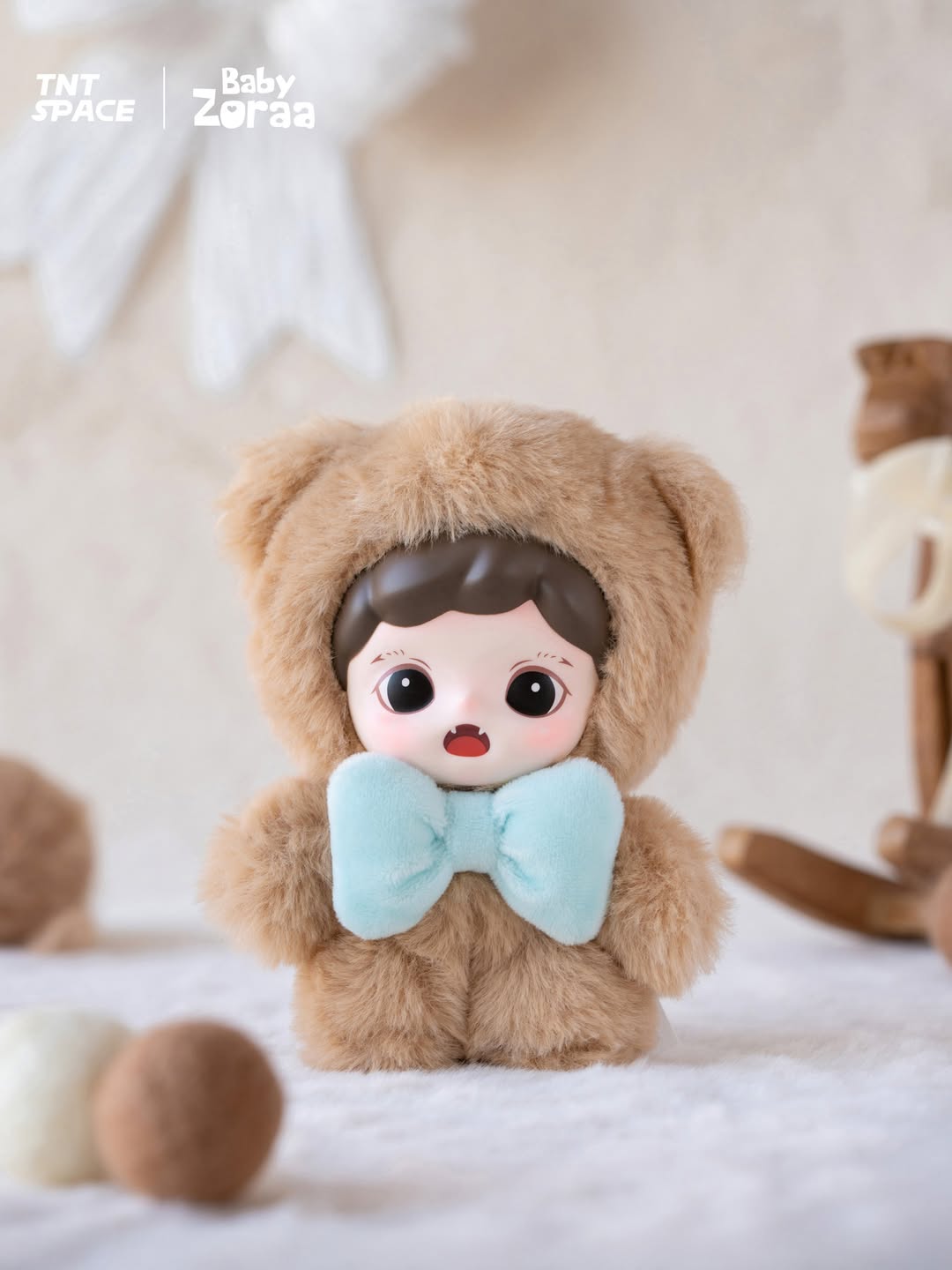 Zoraa Fluffy Cabin Series Viny Plush Doll Blind Box Series