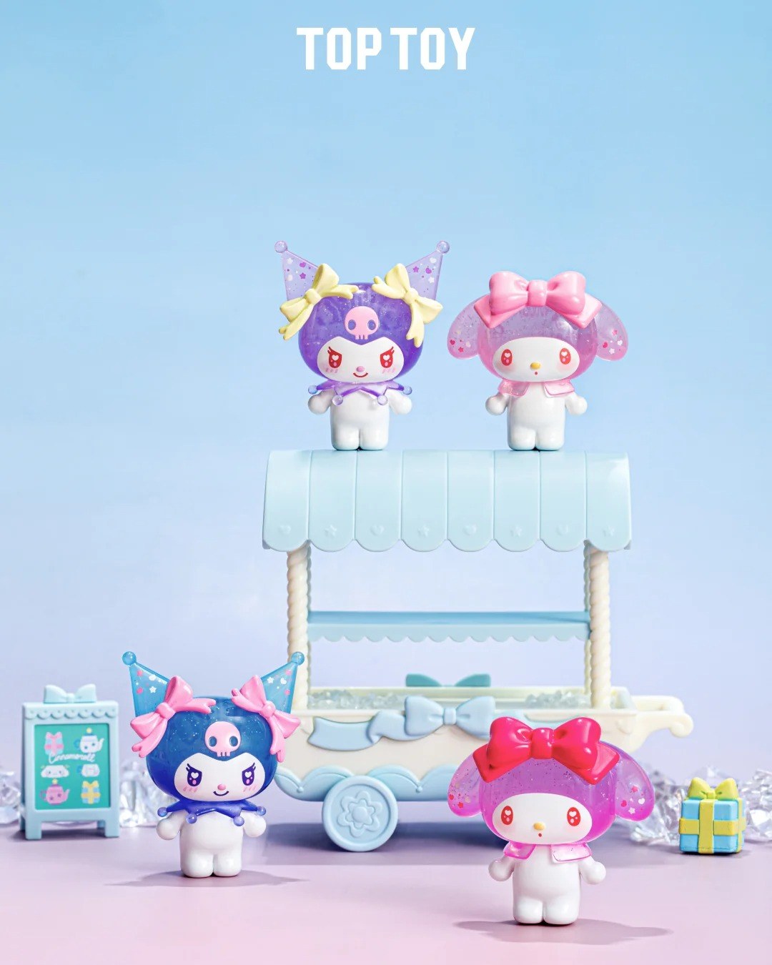 Sanrio KUROMI & MY MELODY Ramune Style Mini Figures Surprise Bag