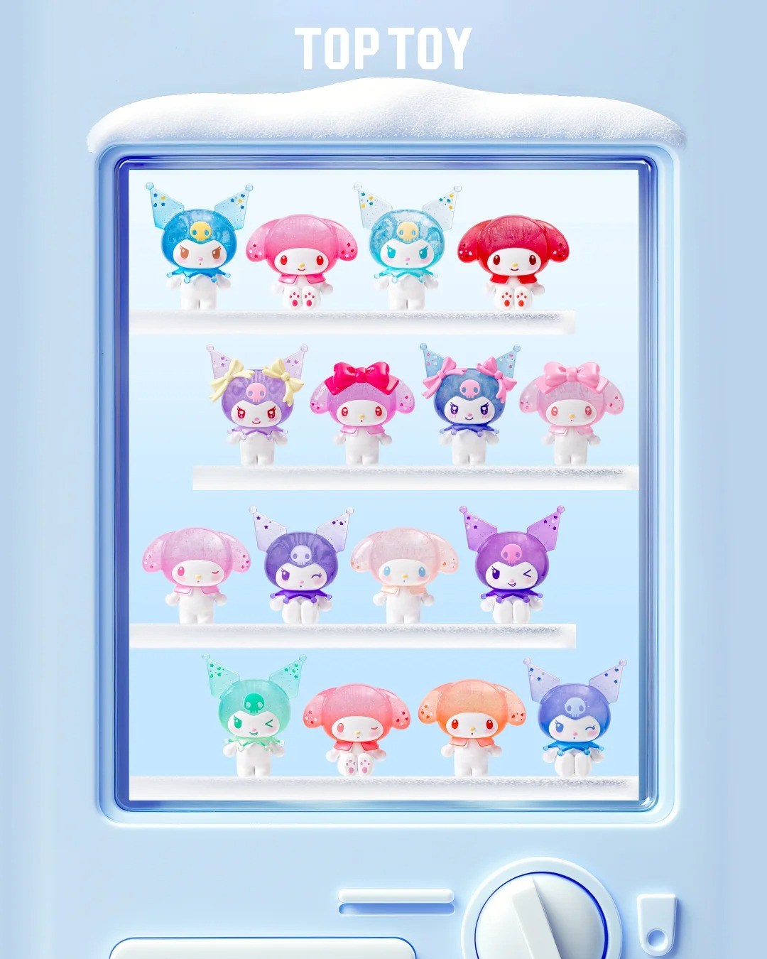 Sanrio KUROMI & MY MELODY Ramune Style Mini Figures Surprise Bag