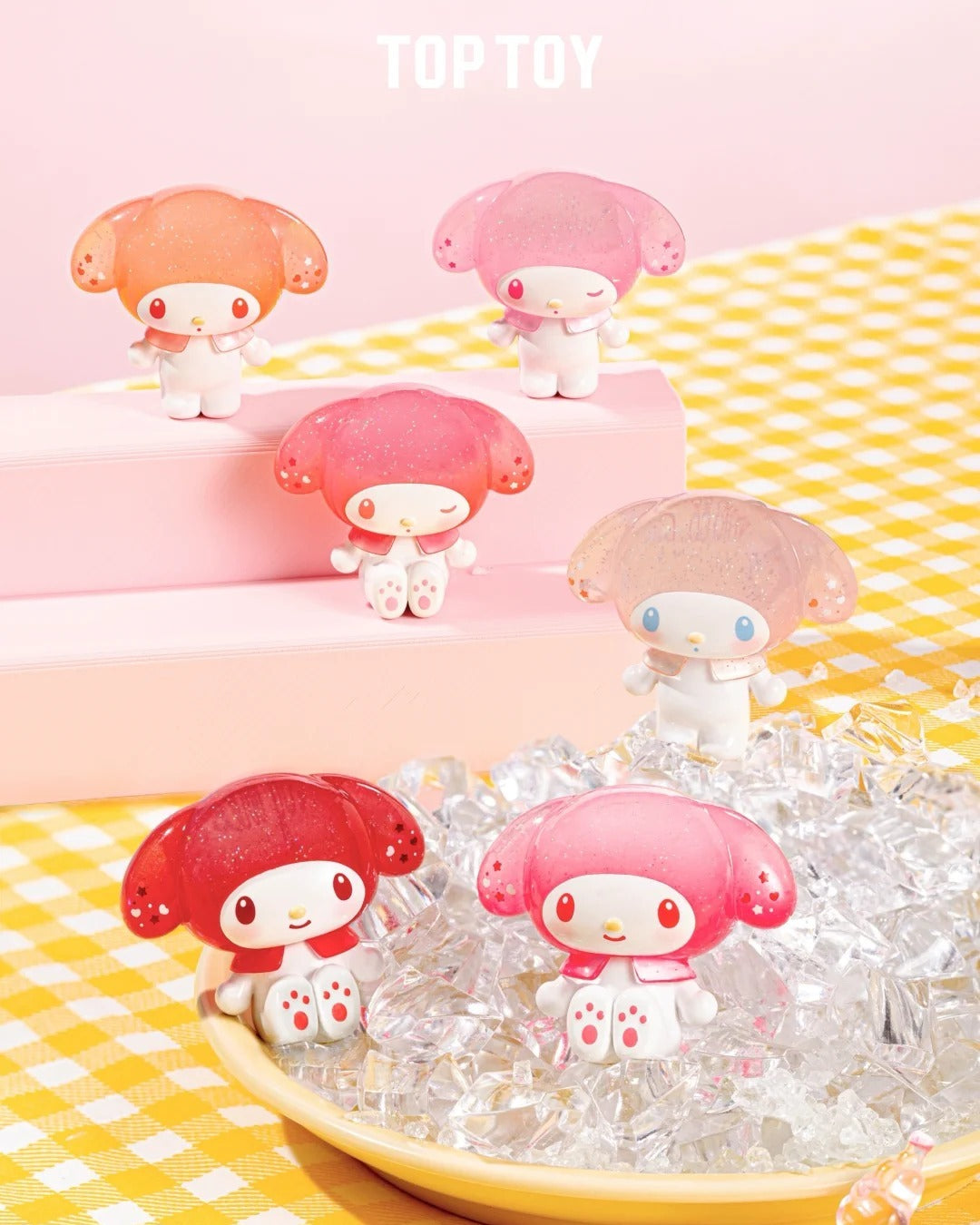 Sanrio KUROMI & MY MELODY Ramune Style Mini Figures Surprise Bag