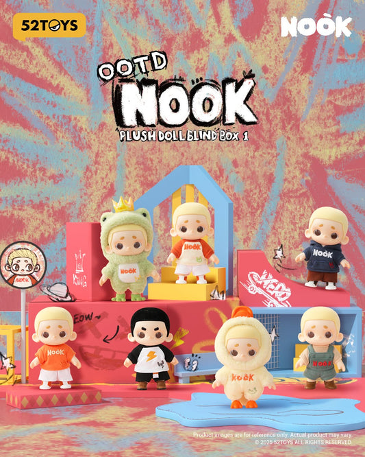 Nook OOTD (Outfit Of The Day) Plush Doll Blind Box Series