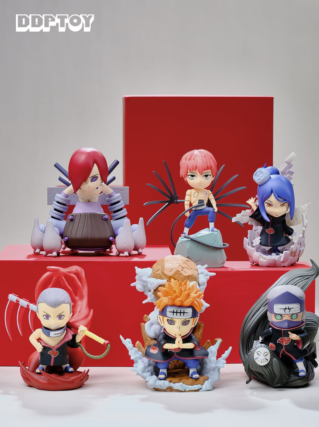 DDP x COSBI Naruto Akatsuki Organization Blind Box Series