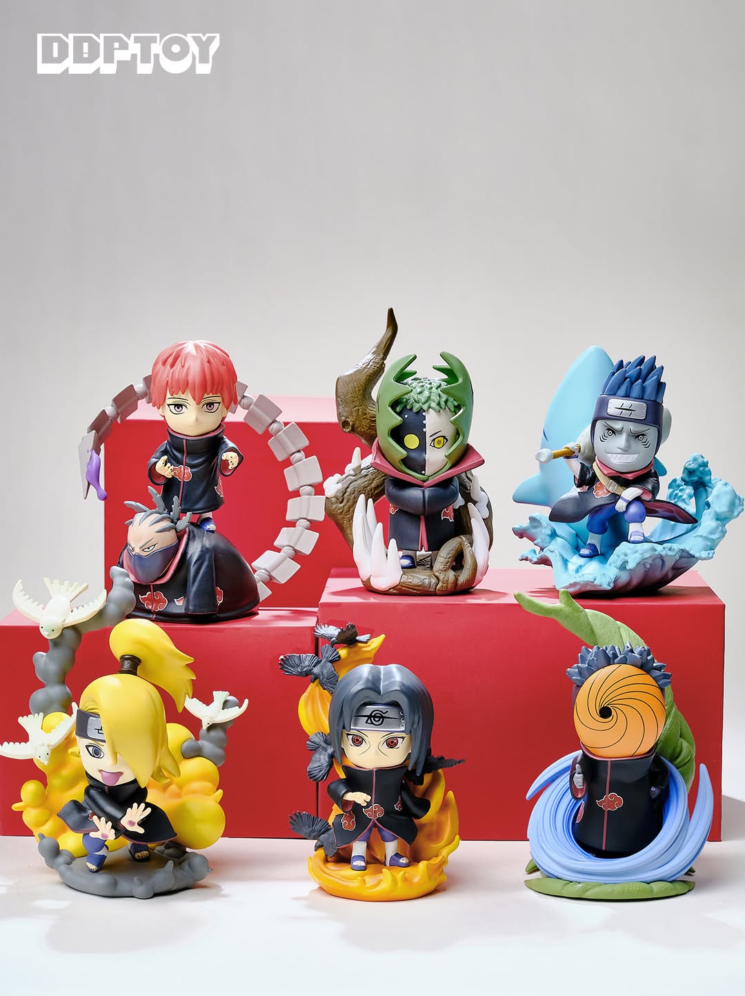 DDP x COSBI Naruto Akatsuki Organization Blind Box Series