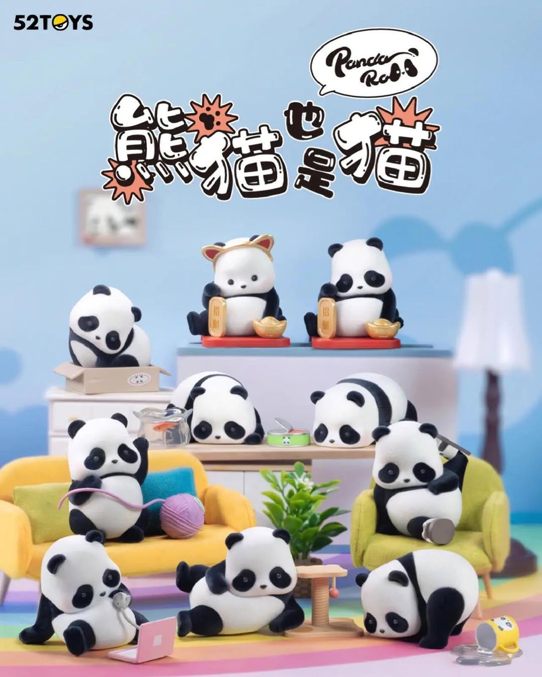 PANDA ROLL Panda As A Cat