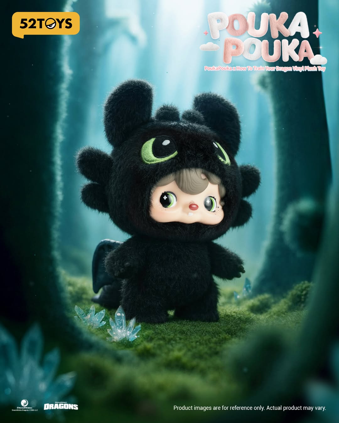 Pouka Pouka x How to Train Your Dragon Vinyl Plush Toy