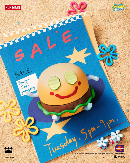 SpongeBob Krabby Patty Best sellers Series Figures Blind Box