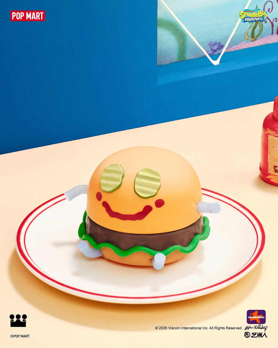 SpongeBob Krabby Patty Best sellers Series Figures Blind Box