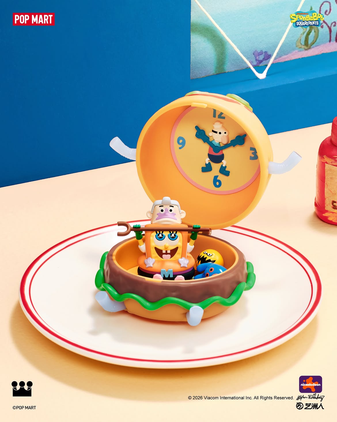 SpongeBob Krabby Patty Best sellers Series Figures Blind Box