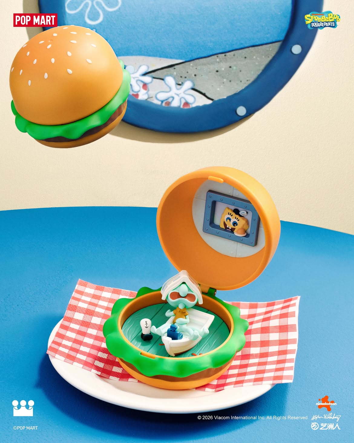 SpongeBob Krabby Patty Best sellers Series Figures Blind Box