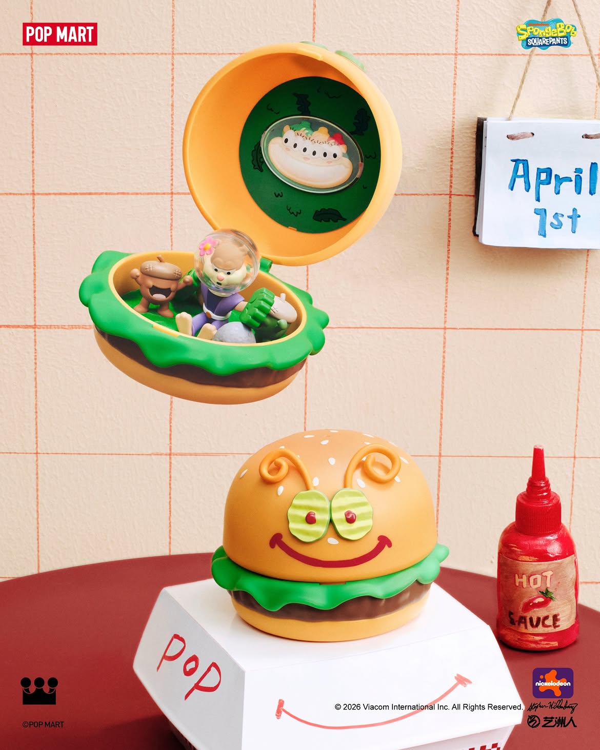 SpongeBob Krabby Patty Best sellers Series Figures Blind Box