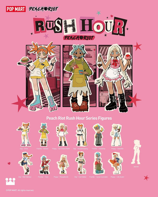 Peach Riot Rush Hour Series Figures