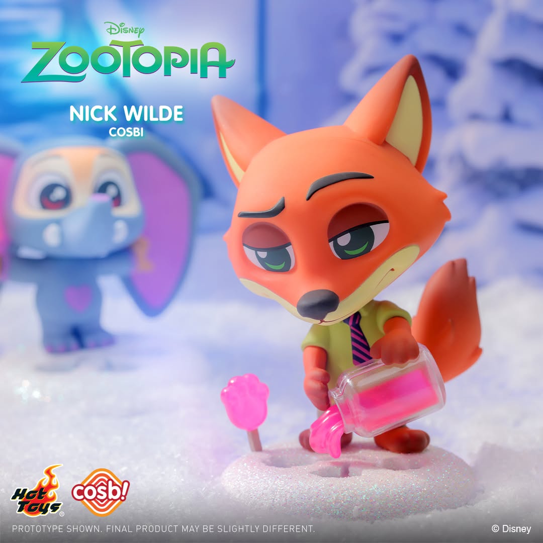 Hot Toys x COSBI Zootopia 2 Mini Blind Box Series