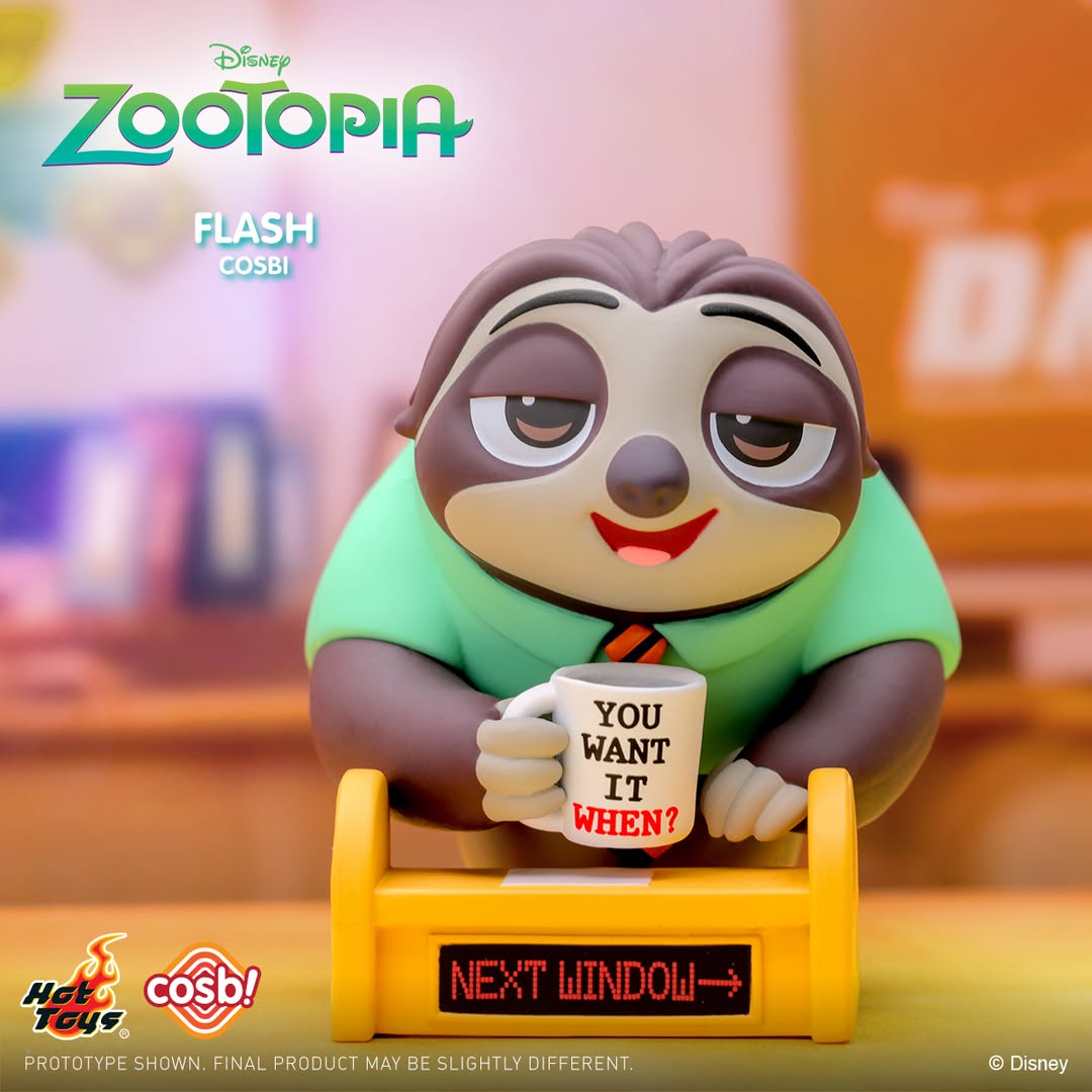 Hot Toys x COSBI Zootopia 2 Mini Blind Box Series