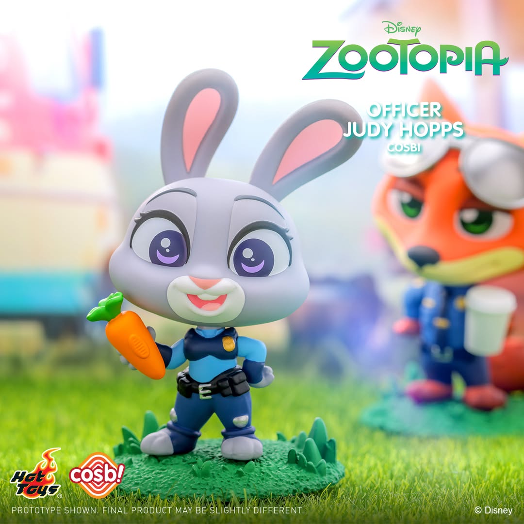 Hot Toys x COSBI Zootopia 2 Mini Blind Box Series