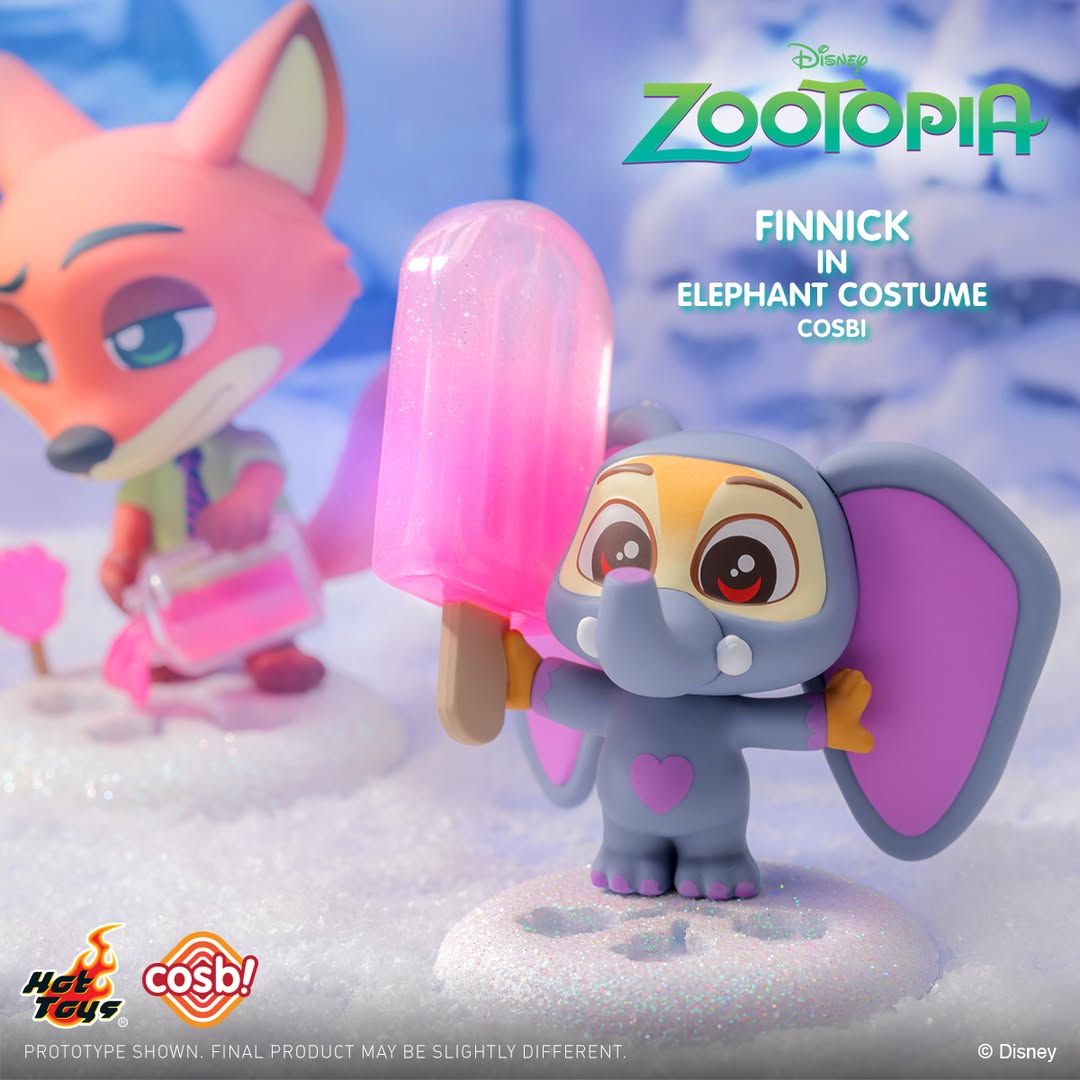 Hot Toys x COSBI Zootopia 2 Mini Blind Box Series