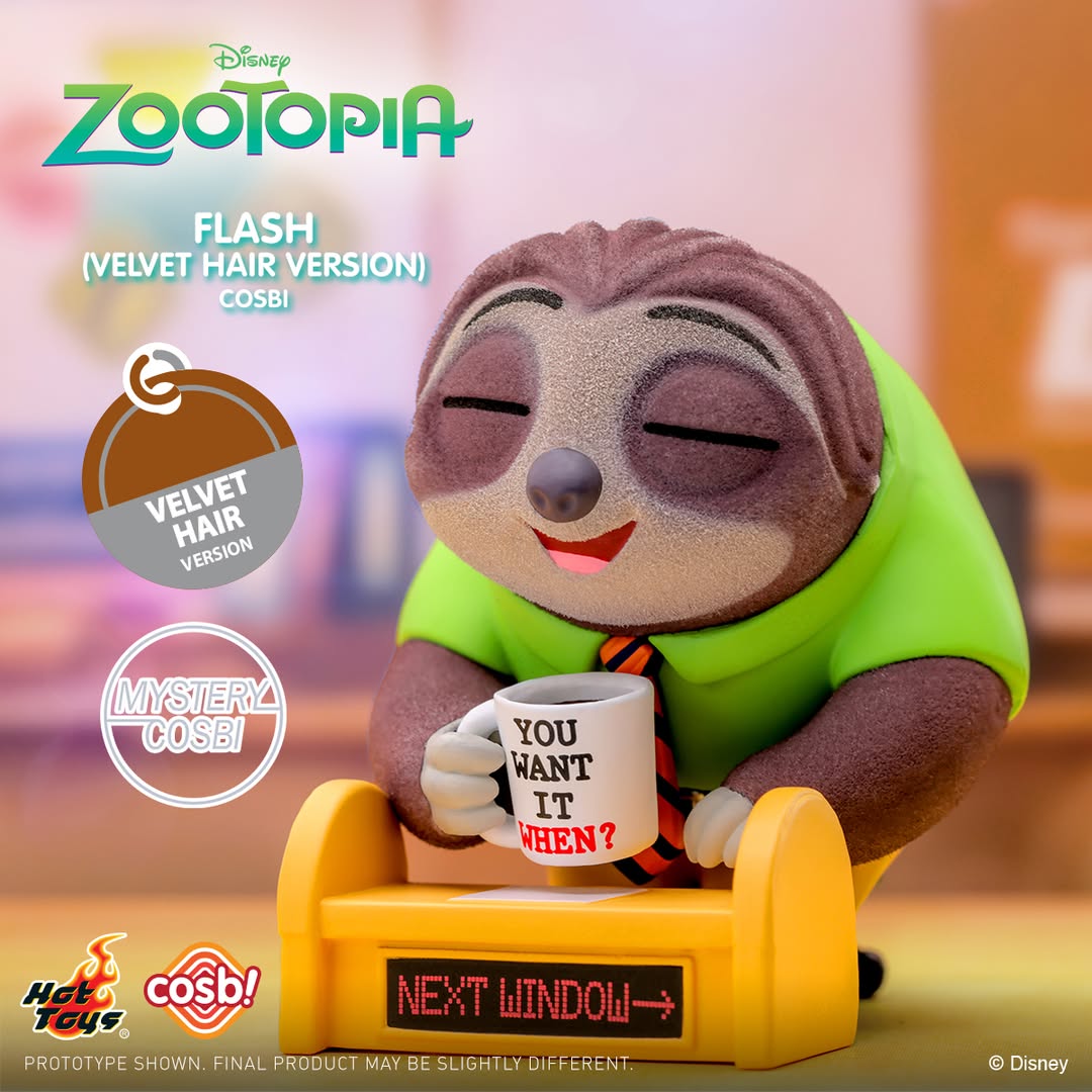 Hot Toys x COSBI Zootopia 2 Mini Blind Box Series
