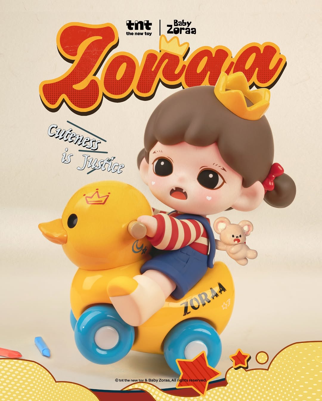 Zoraa Cuteness is Justice Series Figures Blind Box Series