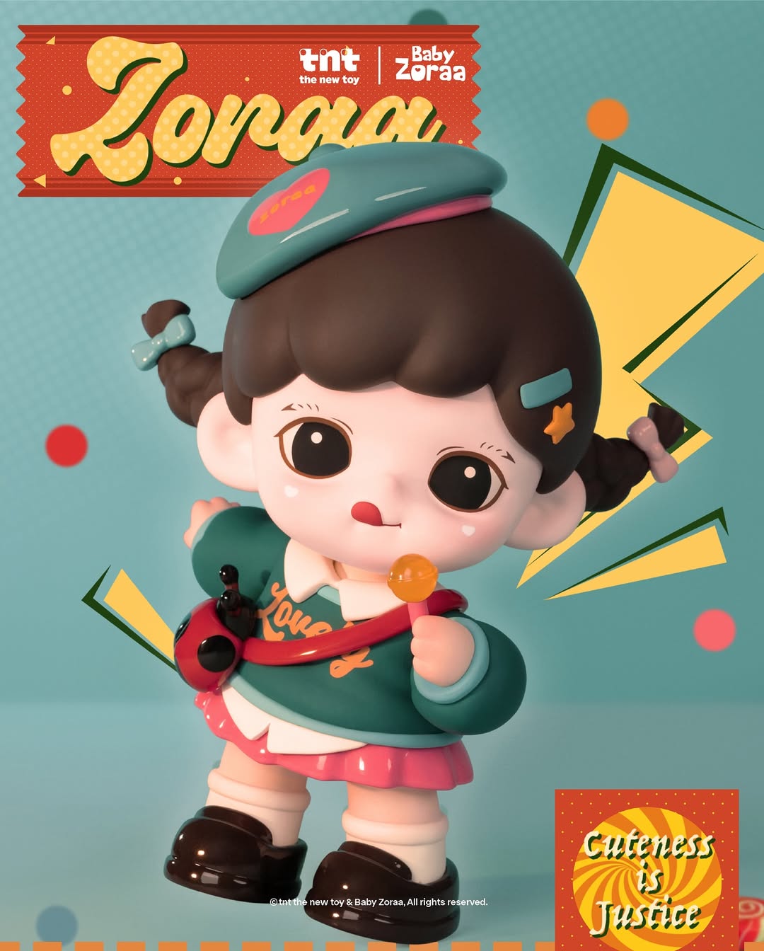 Zoraa Cuteness is Justice Series Figures Blind Box Series
