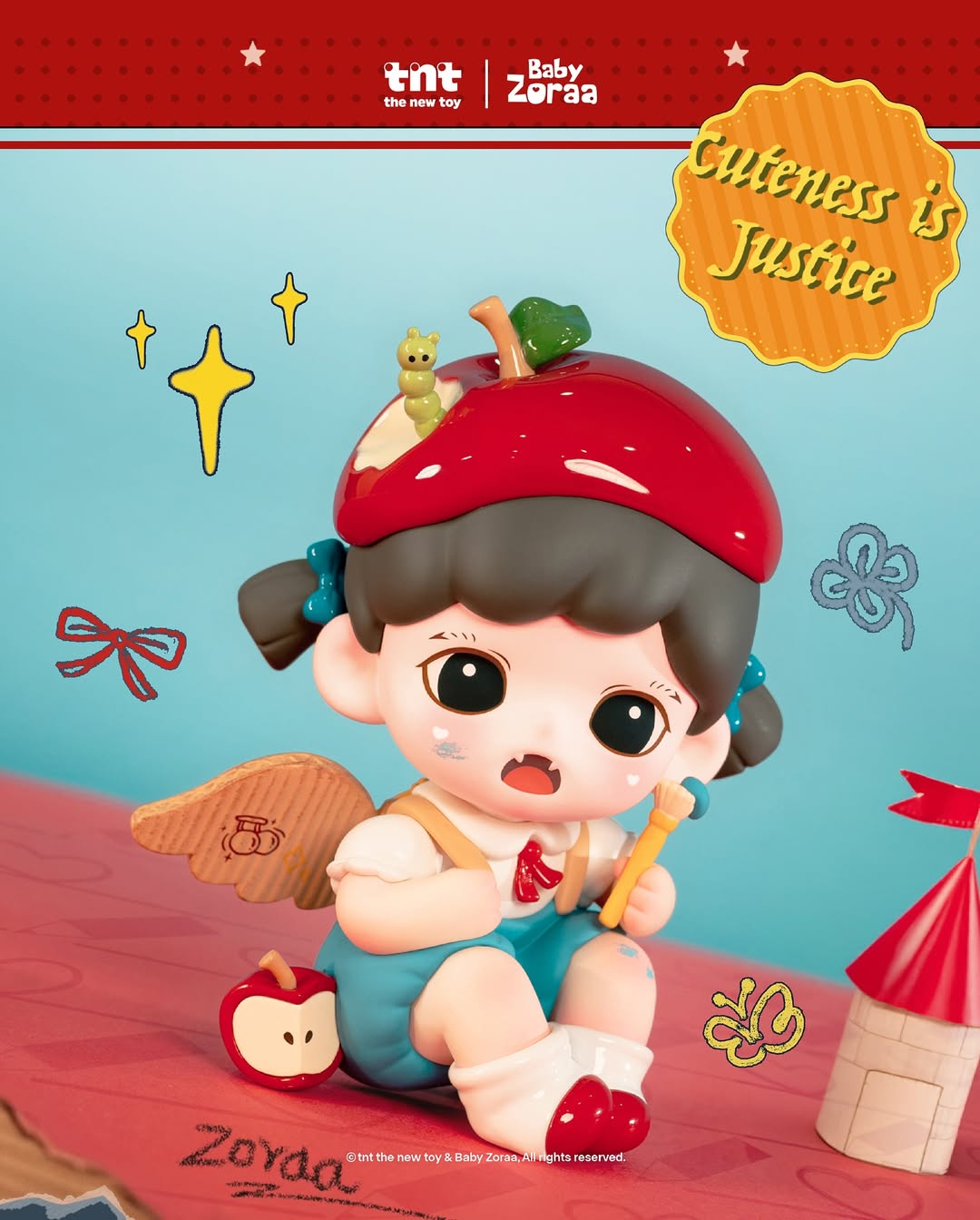 Zoraa Cuteness is Justice Series Figures Blind Box Series