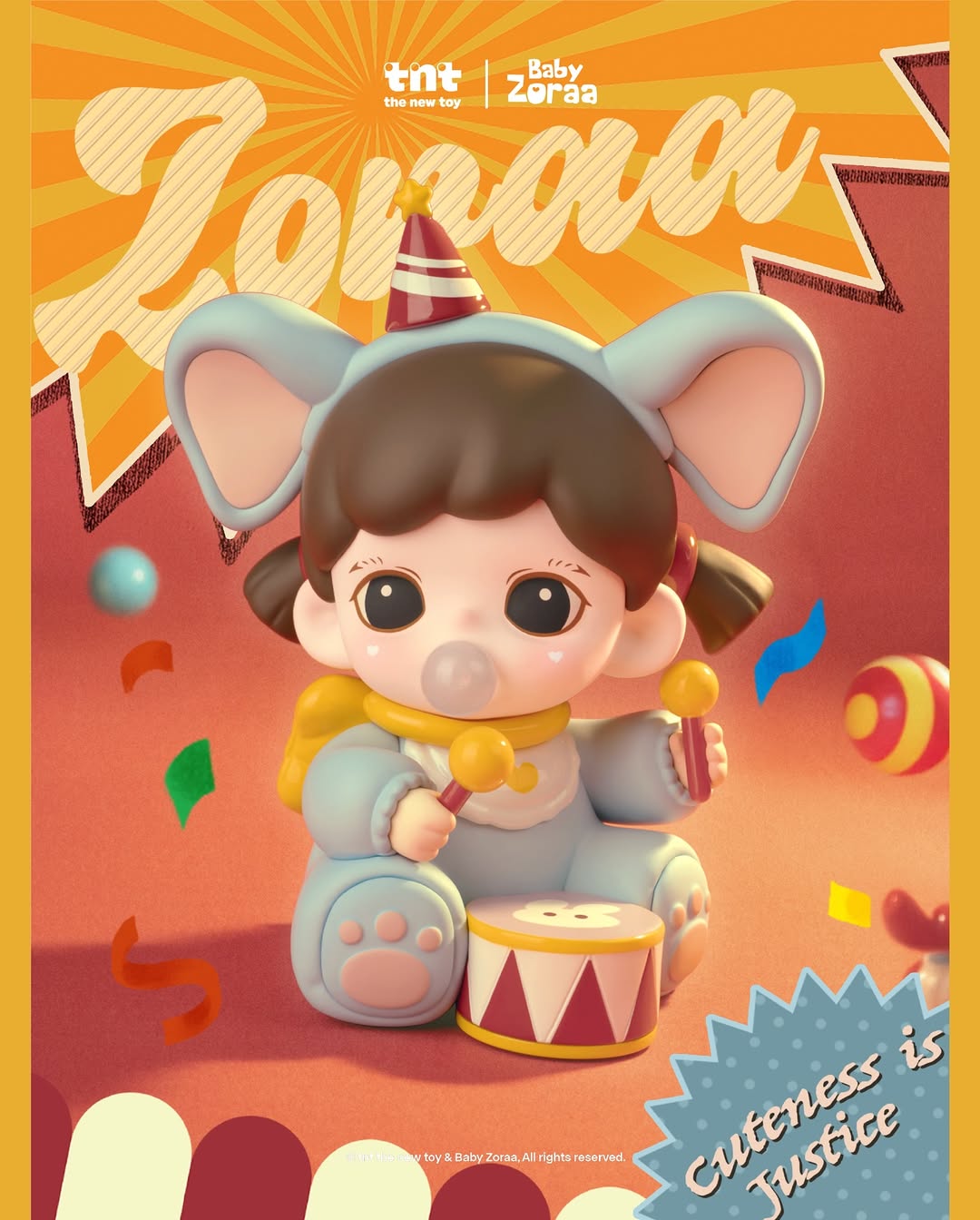 Zoraa Cuteness is Justice Series Figures Blind Box Series