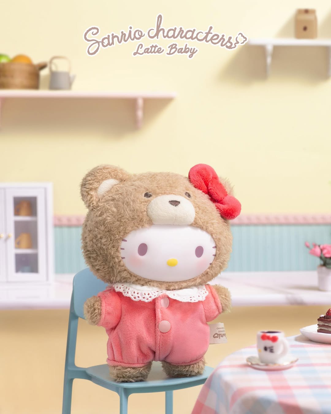 Sanrio Characters Latte Baby Plush Blind Box Series