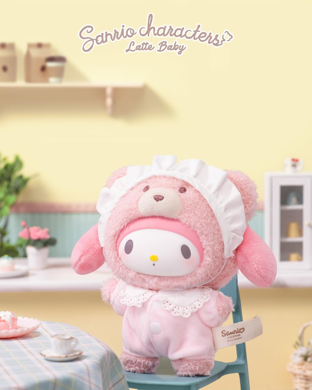 Sanrio Characters Latte Baby Plush Blind Box Series