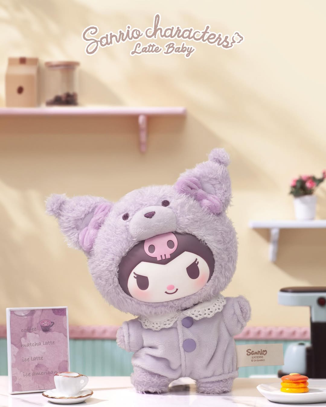 Sanrio Characters Latte Baby Plush Blind Box Series