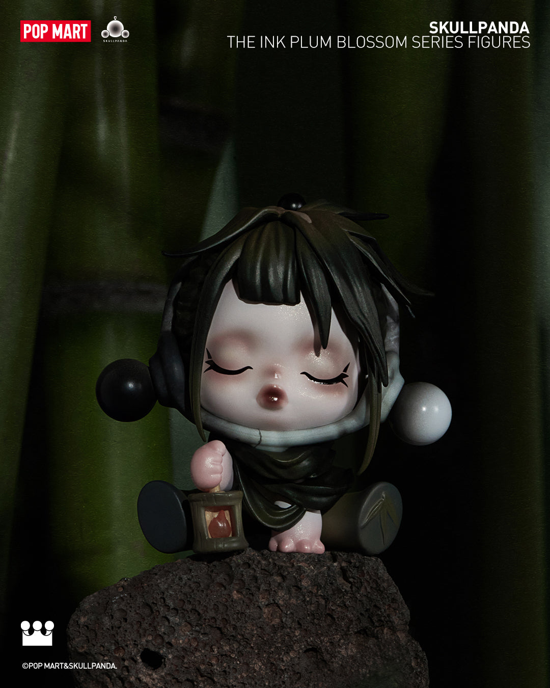 SKULLPANDA The Ink Plum Blossom Series Figures