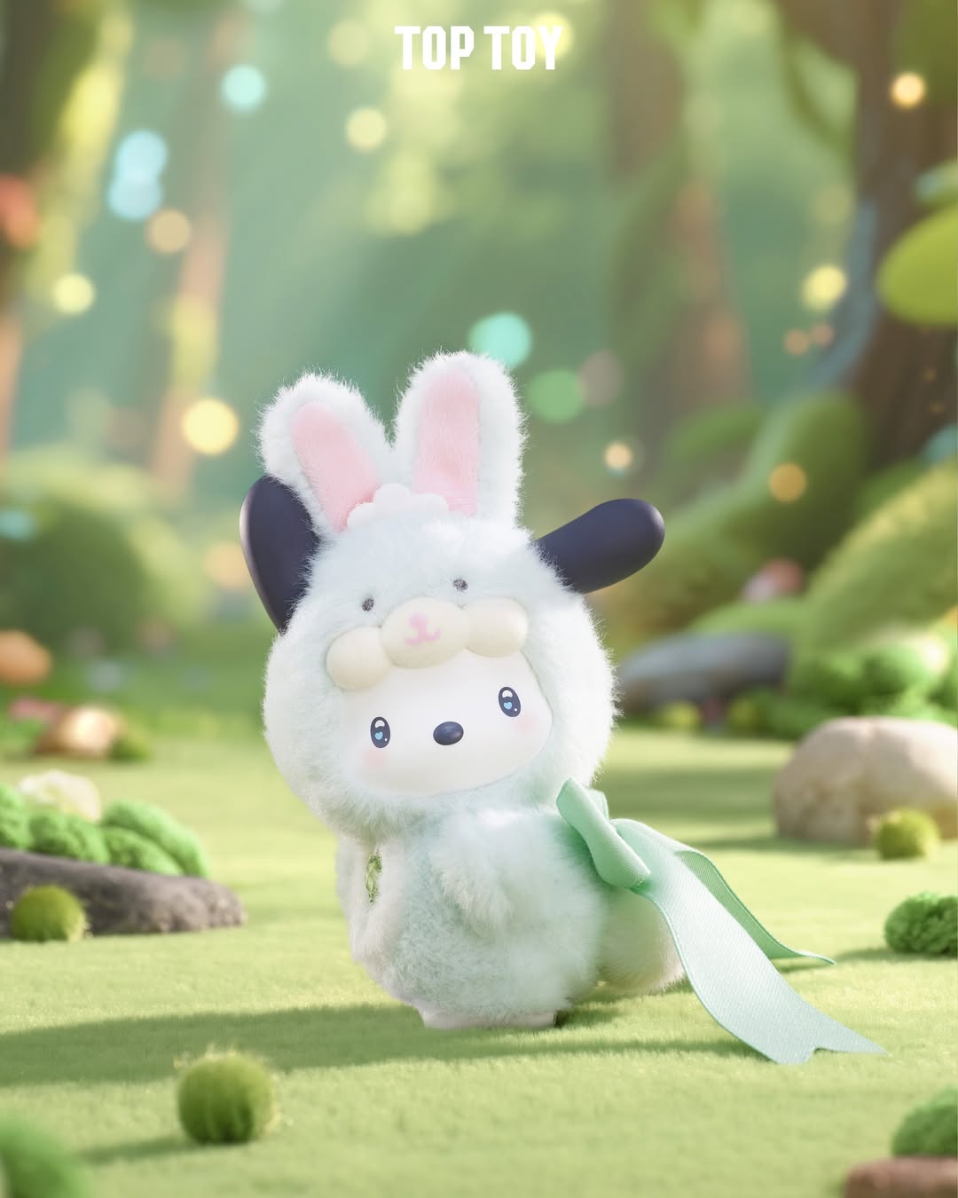 Sanrio Characters Diamond Bunny Baby Plush Blind Box Series