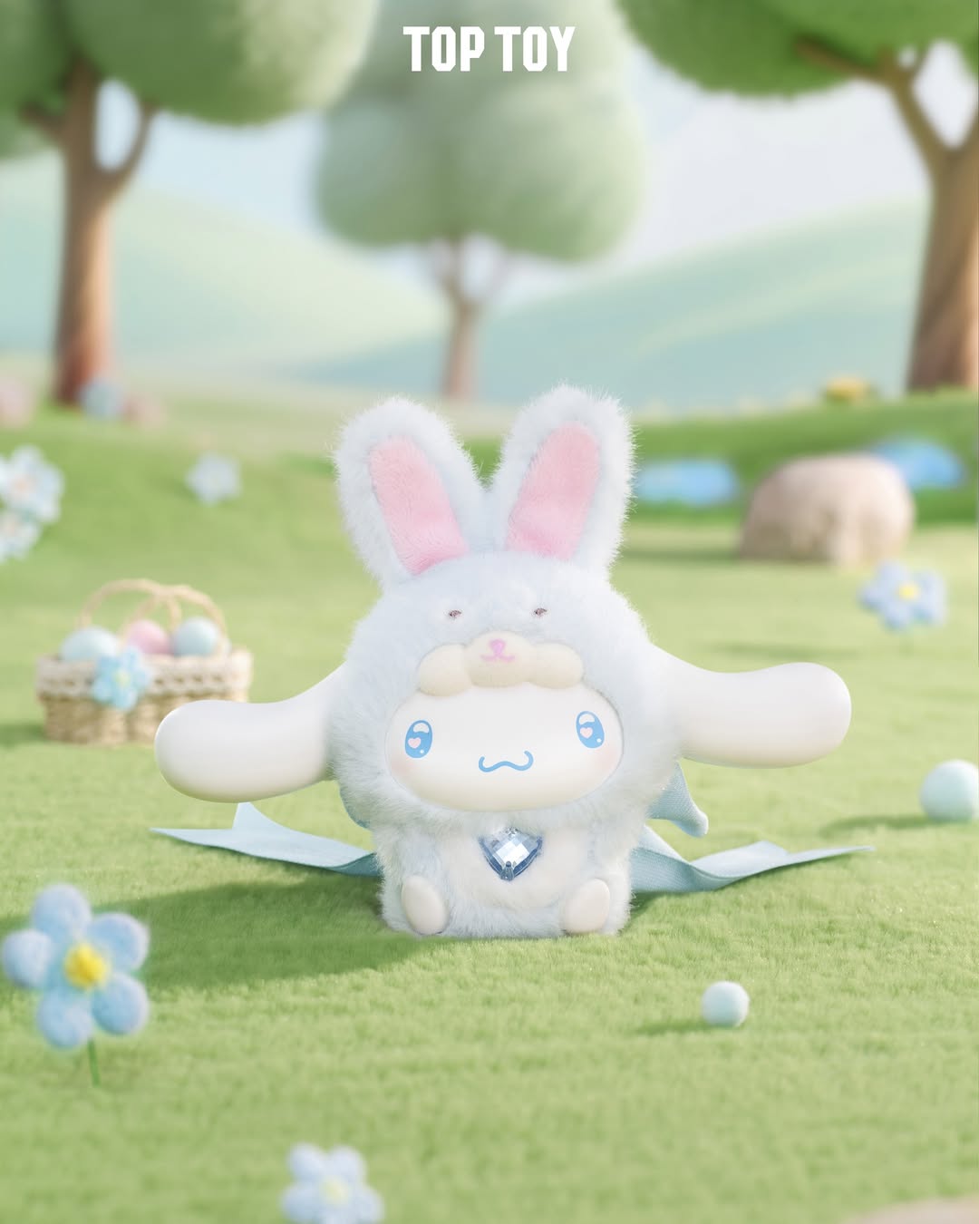 Sanrio Characters Diamond Bunny Baby Plush Blind Box Series