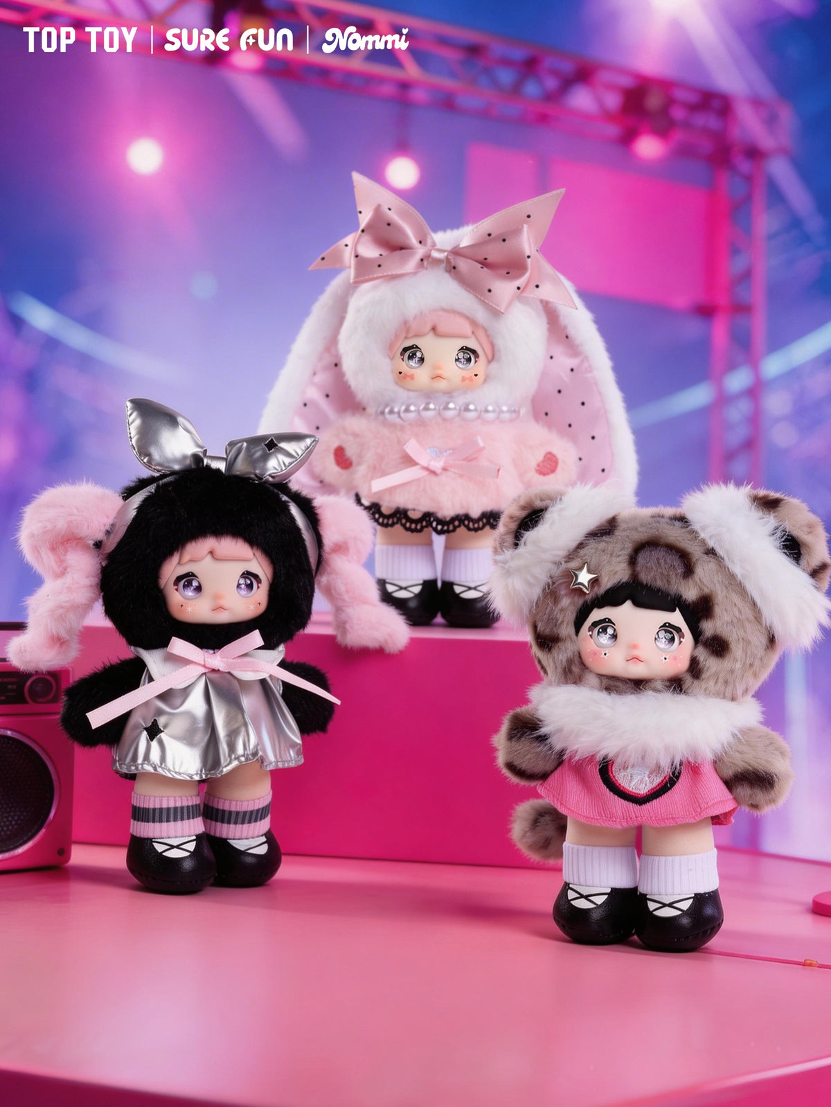 Nommi Pinky Energy Series Plush Pendant Blind Box