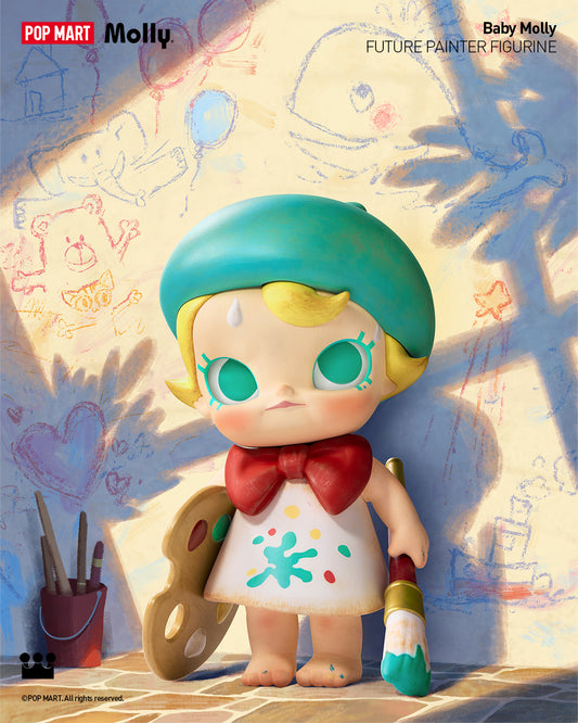 Baby Molly Painter Figurine