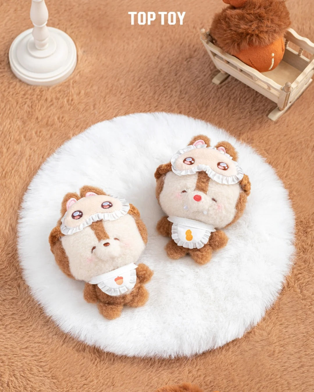 Disney Squinting Sleepwear Plush Pendant Blind Box Series