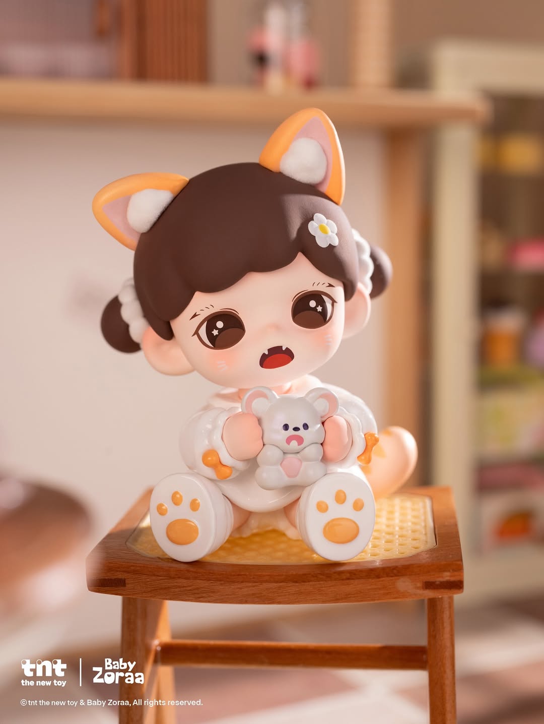 Zoraa Meow Cat Face Mini Series Figures Blind Box Series