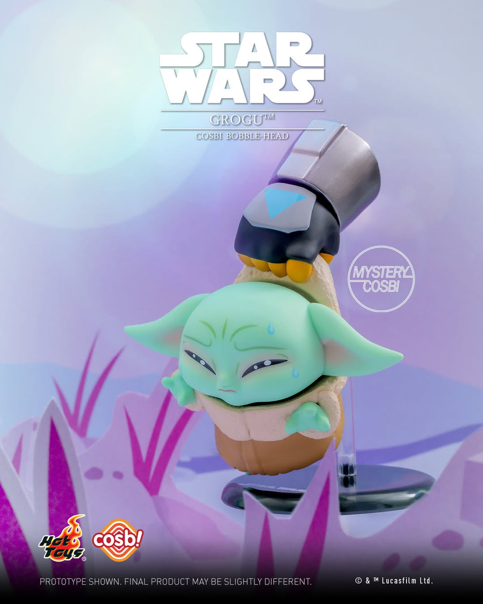 Grog Bilo Hot Toys x COSBI Star Wars Grogu Bobble Head Blind Box Series ...