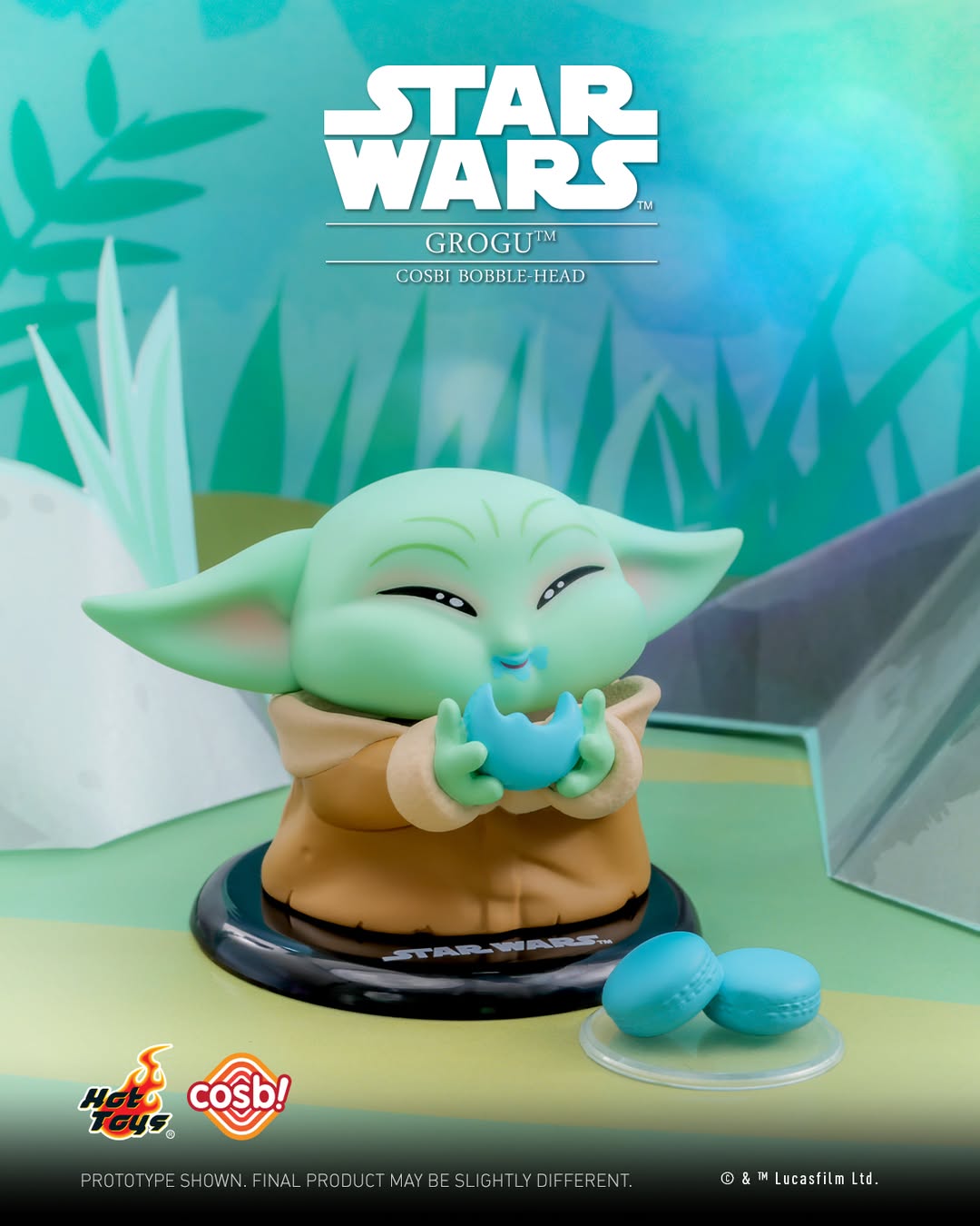 Hot Toys x COSBI Star Wars Grogu Bobble Head Blind Box Series