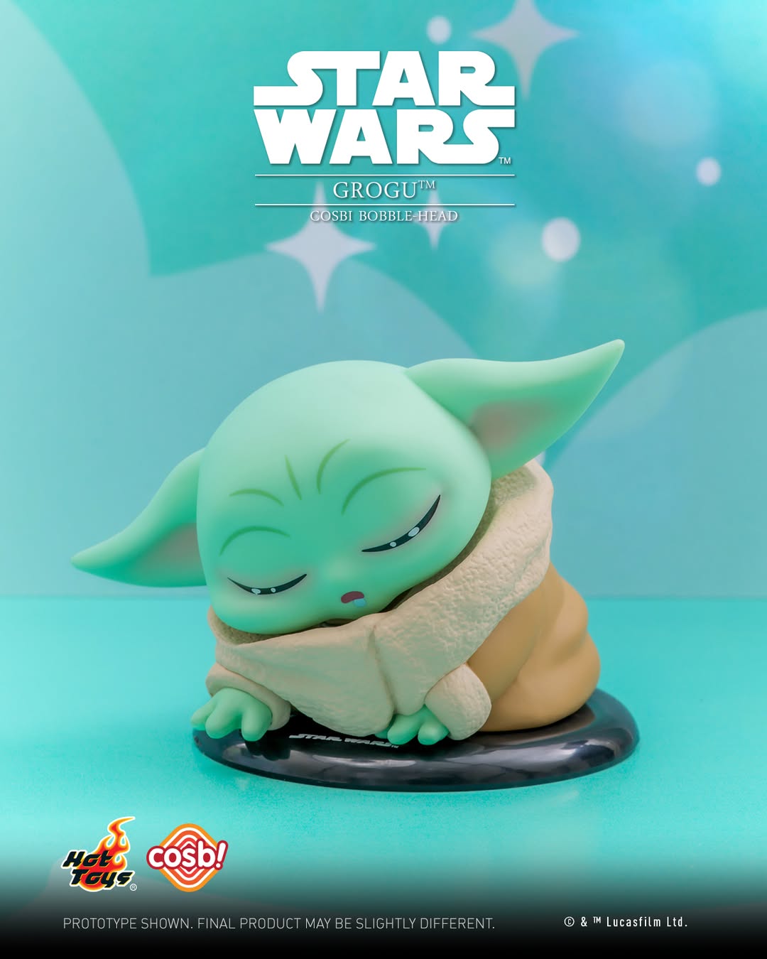 Hot Toys x COSBI Star Wars Grogu Bobble Head Blind Box Series