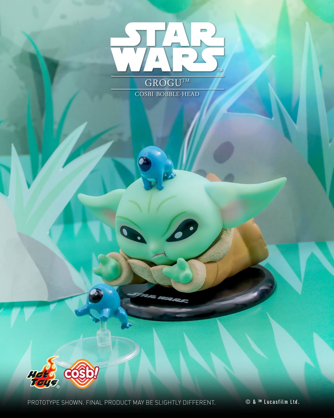 Hot Toys x COSBI Star Wars Grogu Bobble Head Blind Box Series