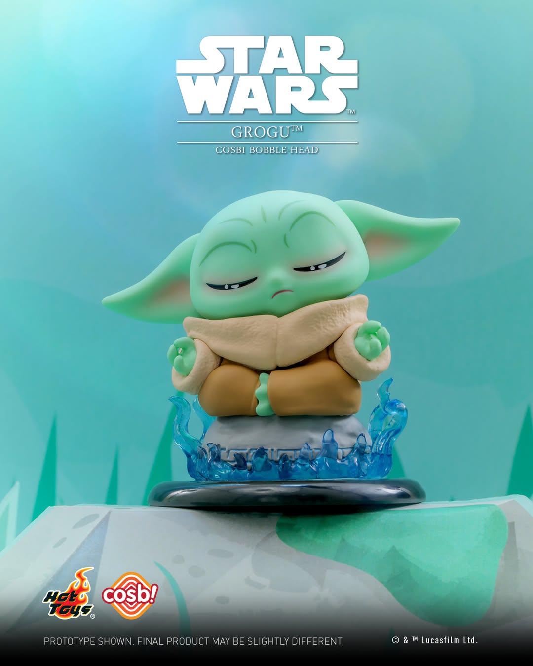 Hot Toys x COSBI Star Wars Grogu Bobble Head Blind Box Series