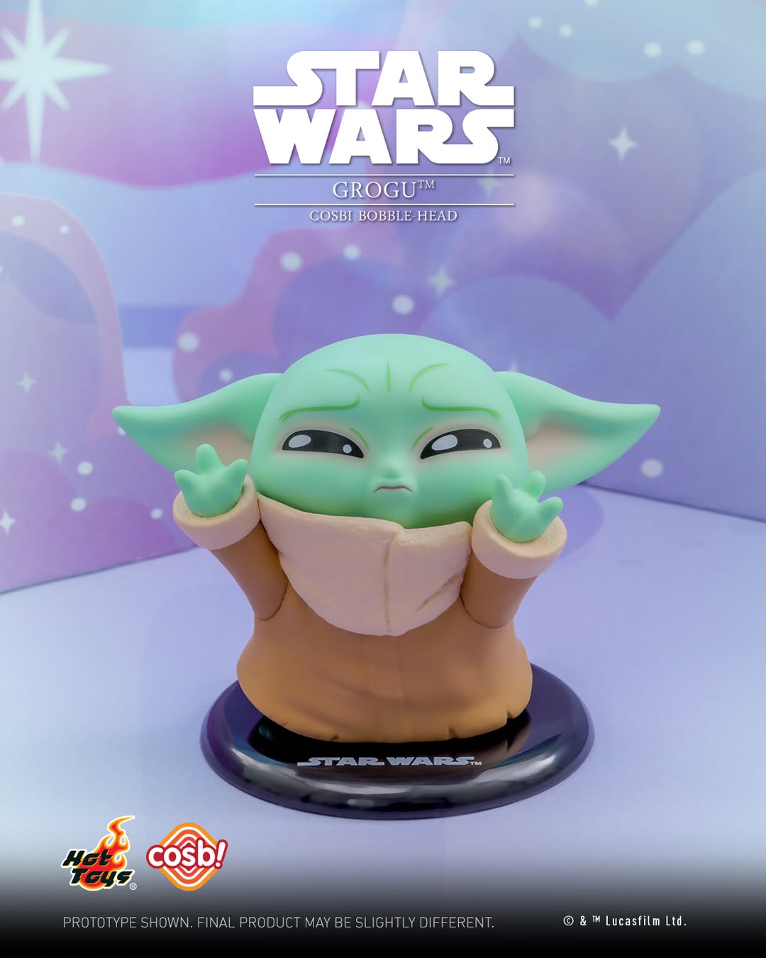 Hot Toys x COSBI Star Wars Grogu Bobble Head Blind Box Series