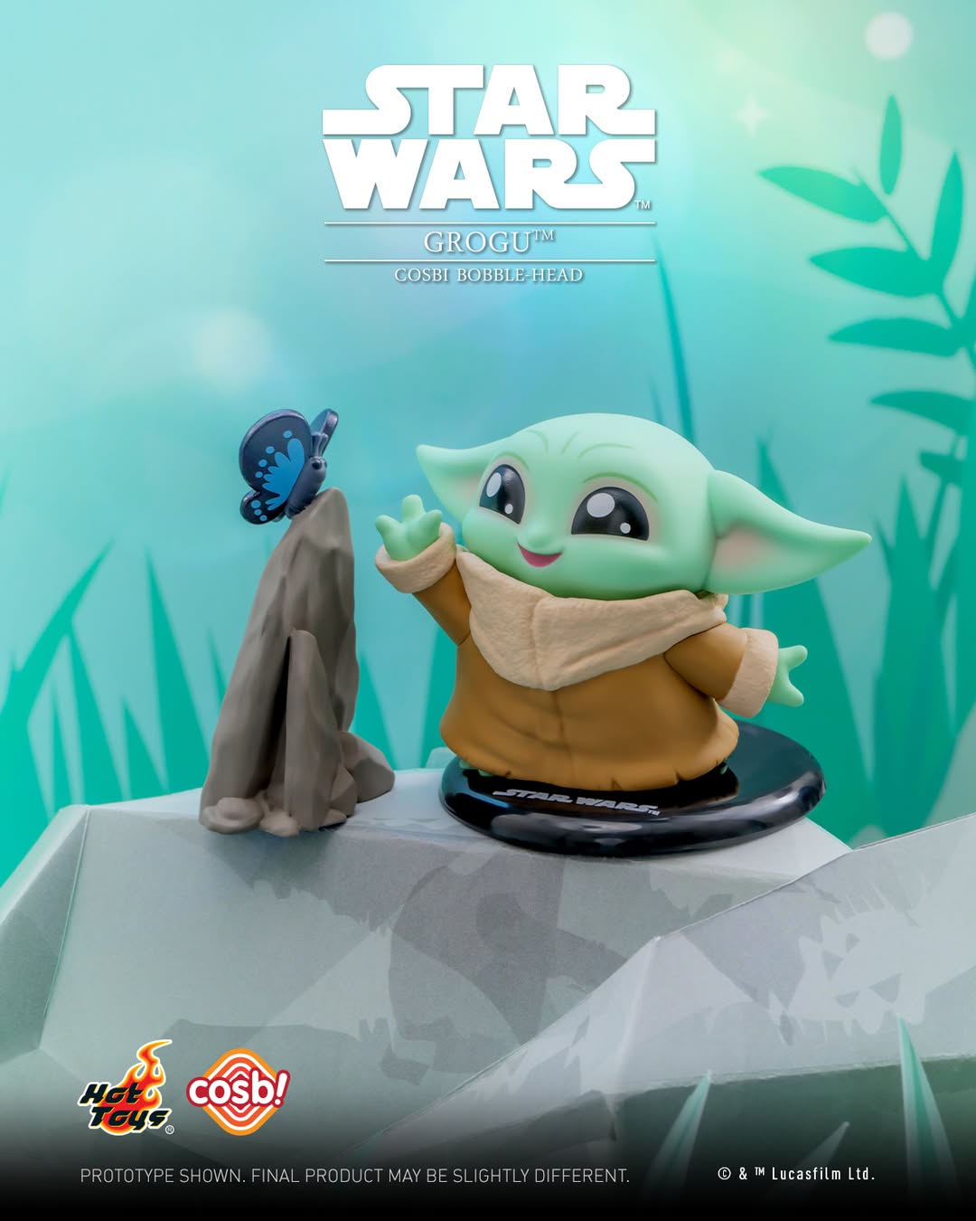 Hot Toys x COSBI Star Wars Grogu Bobble Head Blind Box Series