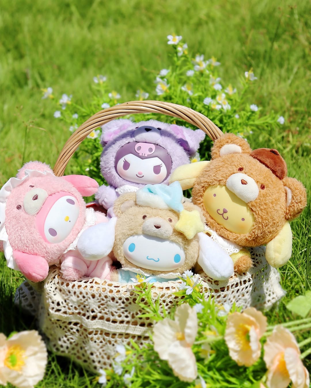 Sanrio Characters Latte Baby Plush Blind Box Series