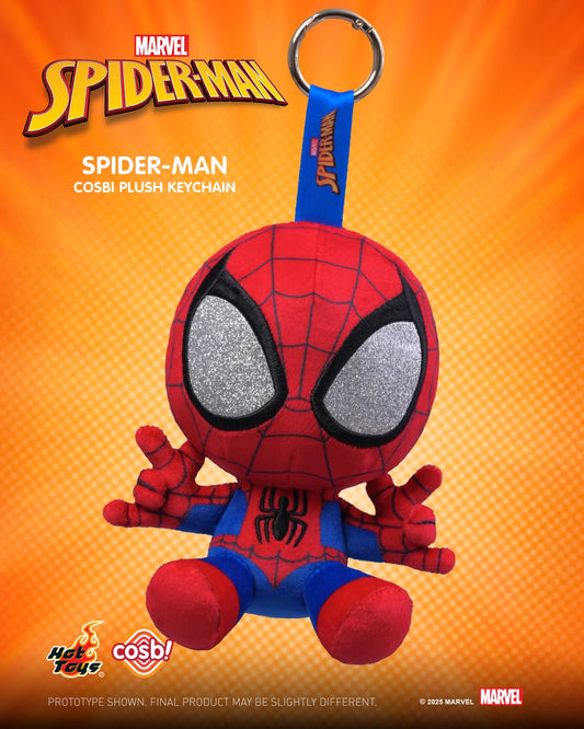 Hot Toys x COSBI Spider Man Plush Keychain Blind Box