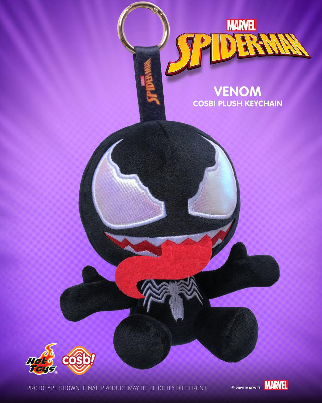 Hot Toys x COSBI Spider Man Plush Keychain Blind Box