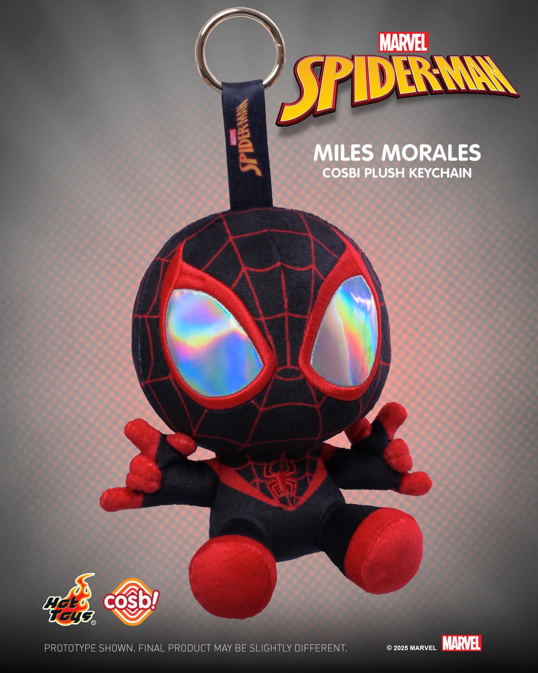 Hot Toys x COSBI Spider Man Plush Keychain Blind Box