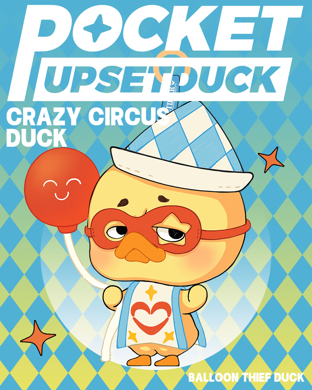Upset Duck Crazy Circus Blind Box Series