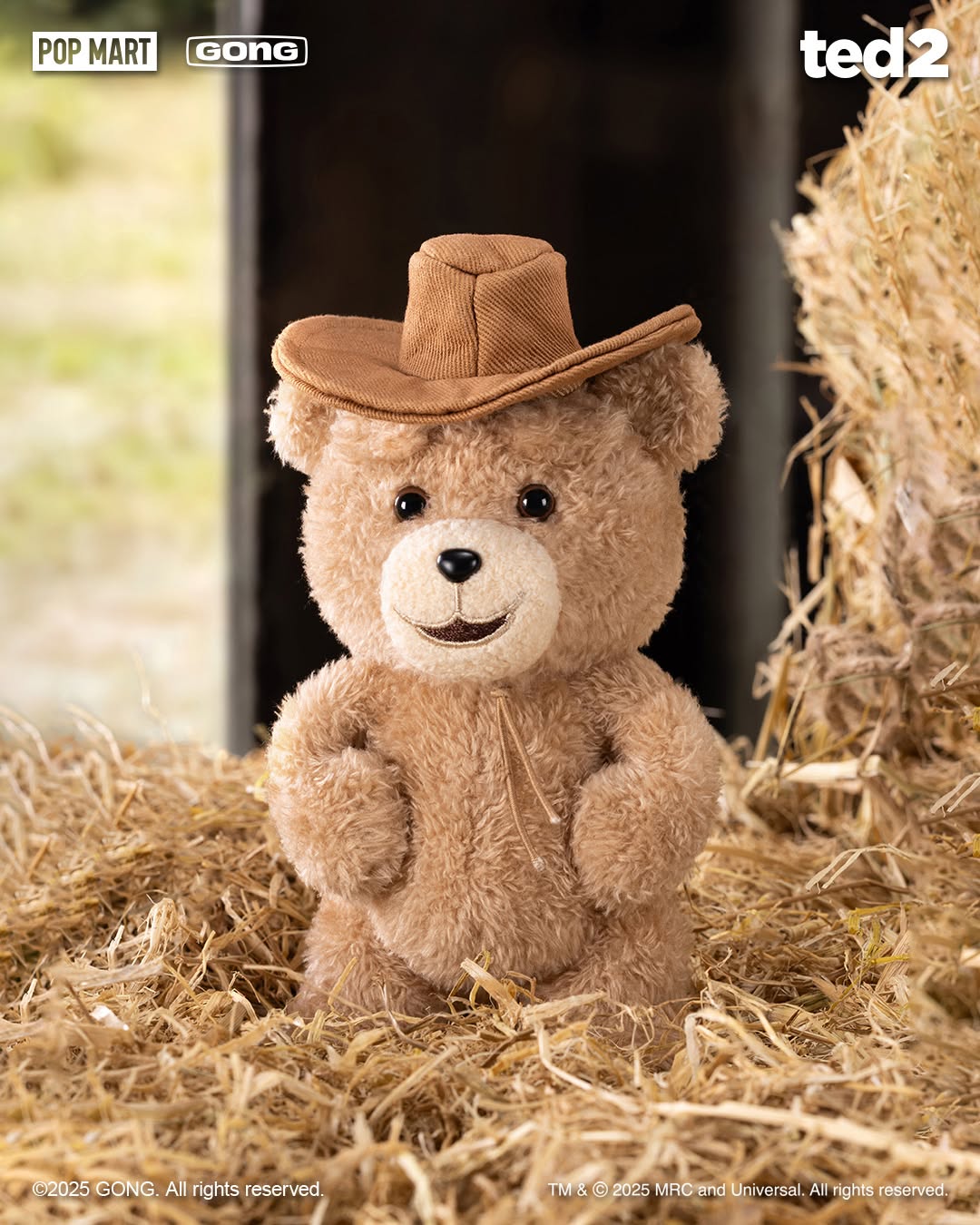 TED 2 TEDDY BEAR ACTION PLUSH PENDANT